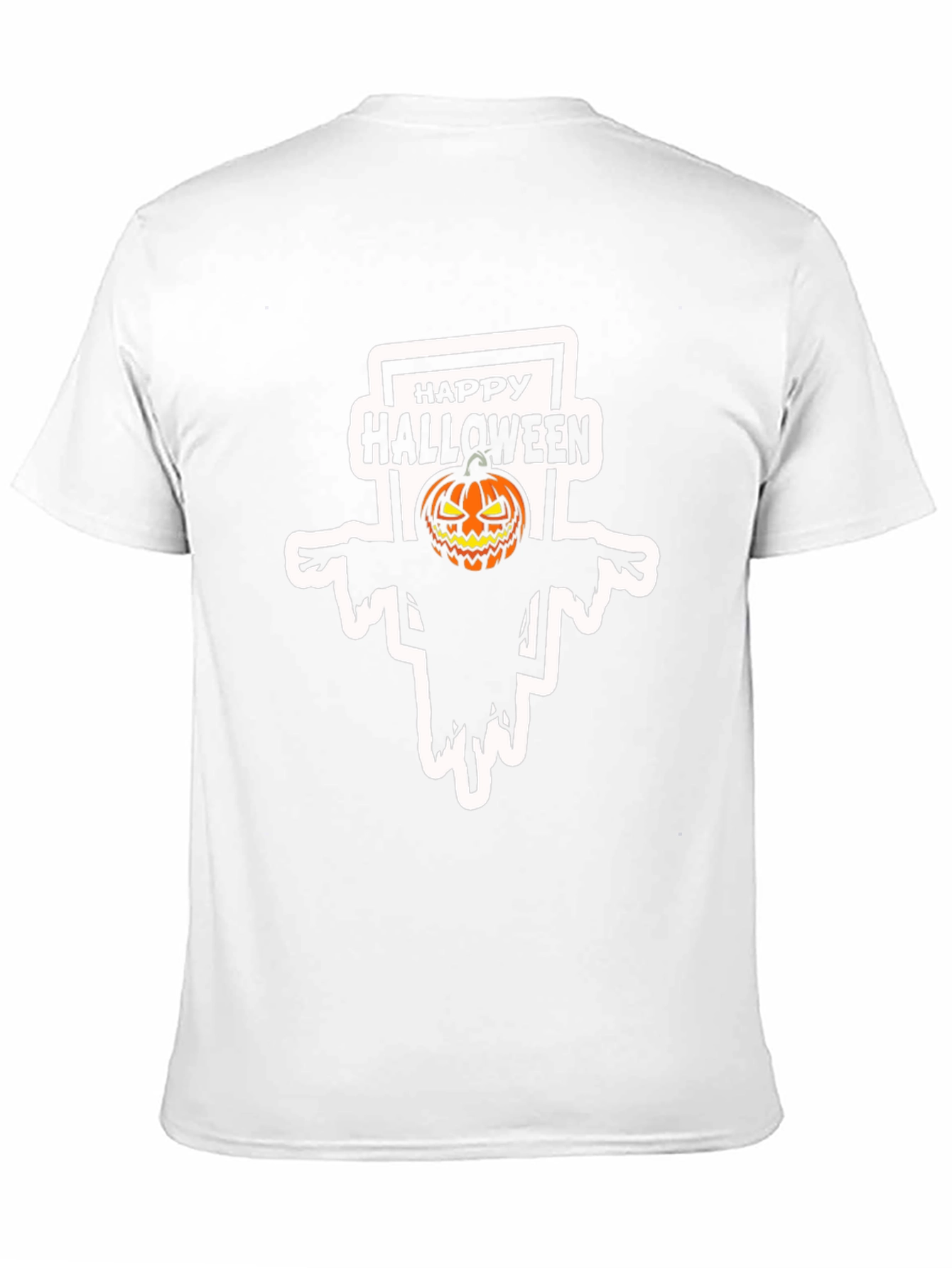 Happy Halloween Pumpkin Scarecrow T-Shirt