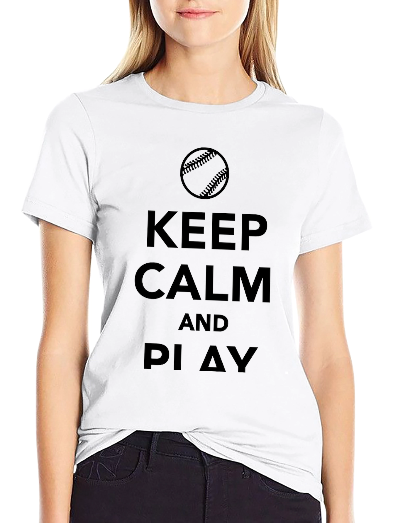 Keep Calm and Play Baseball T-Shirt