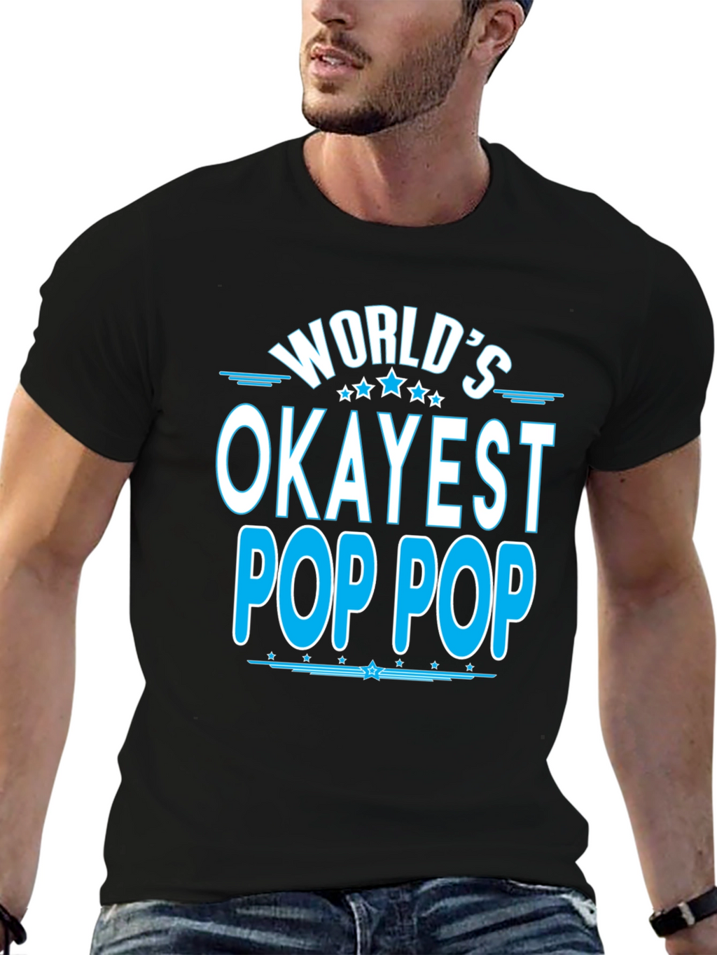 Worlds Okayest Pop Pop T-Shirt