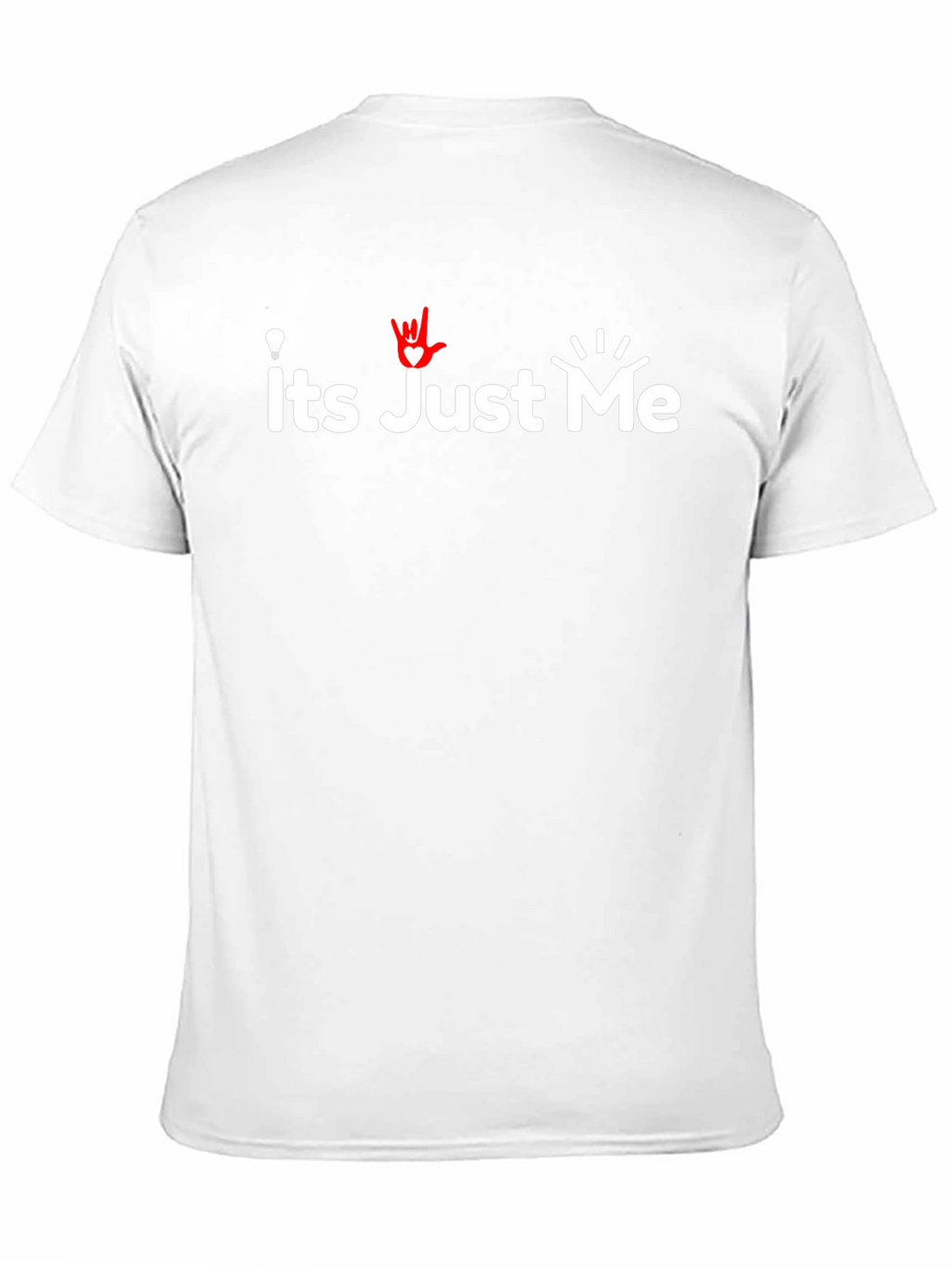 Its Just Me Black T-Shirt