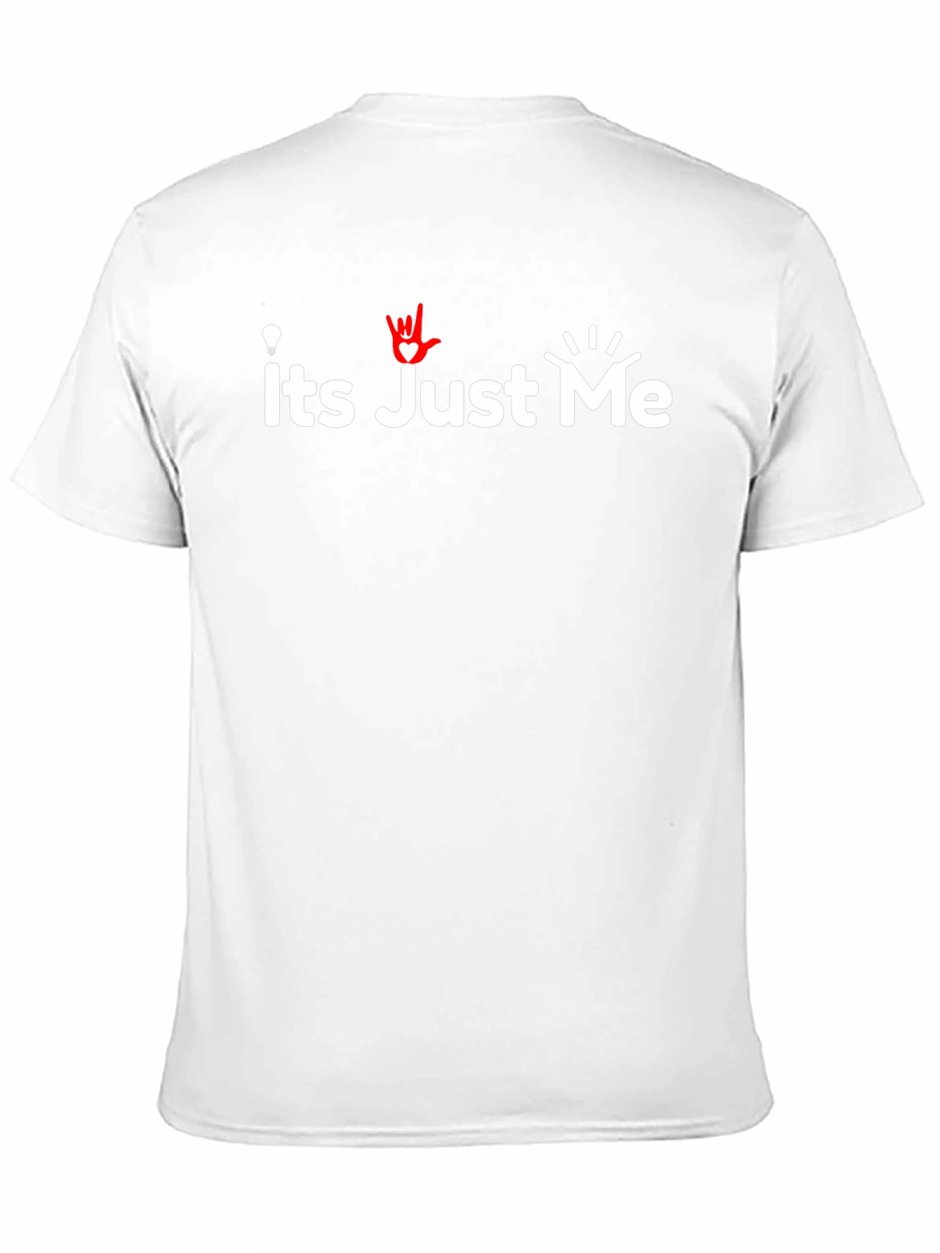 Its Just Me Black T-Shirt