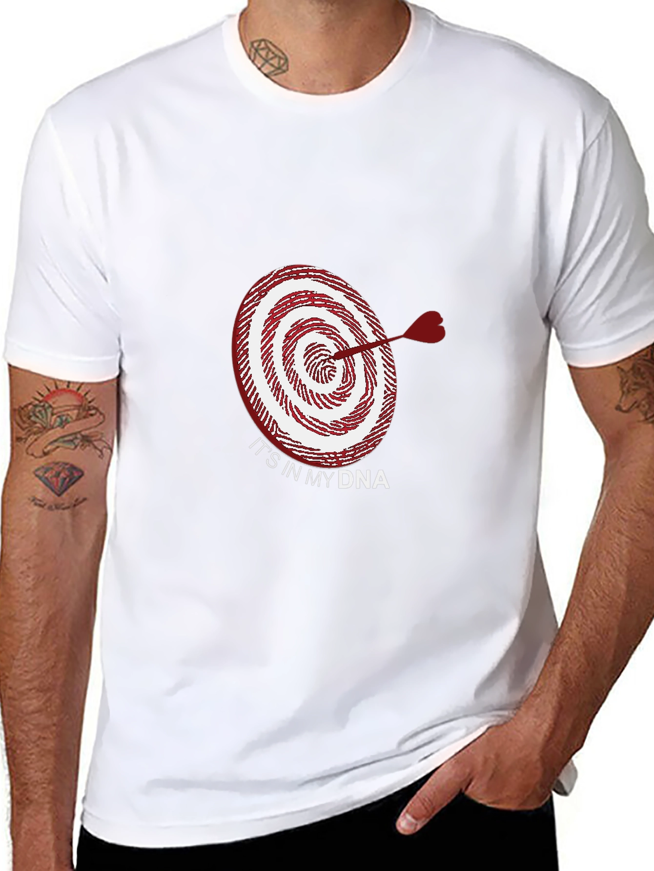 DNA Dartboard T-Shirt - Hit Your Target!