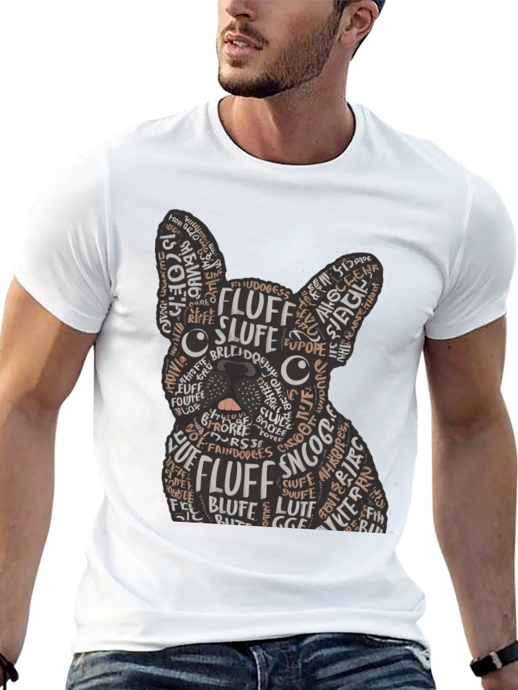 Dog Breed Typography T-Shirt