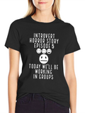 Introvert Horror Story T-Shirt