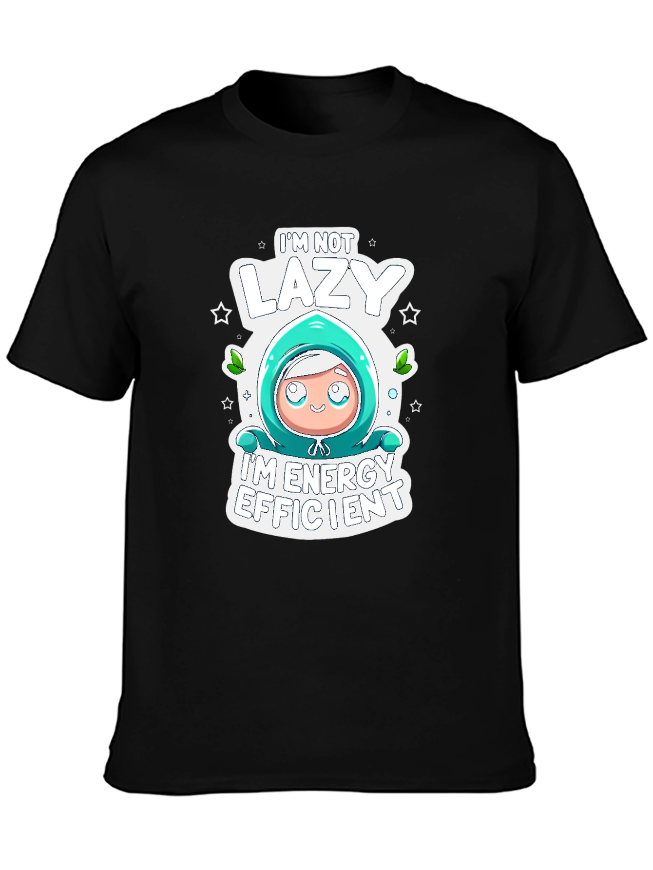 Lazy Energy Efficient Graphic T-Shirt
