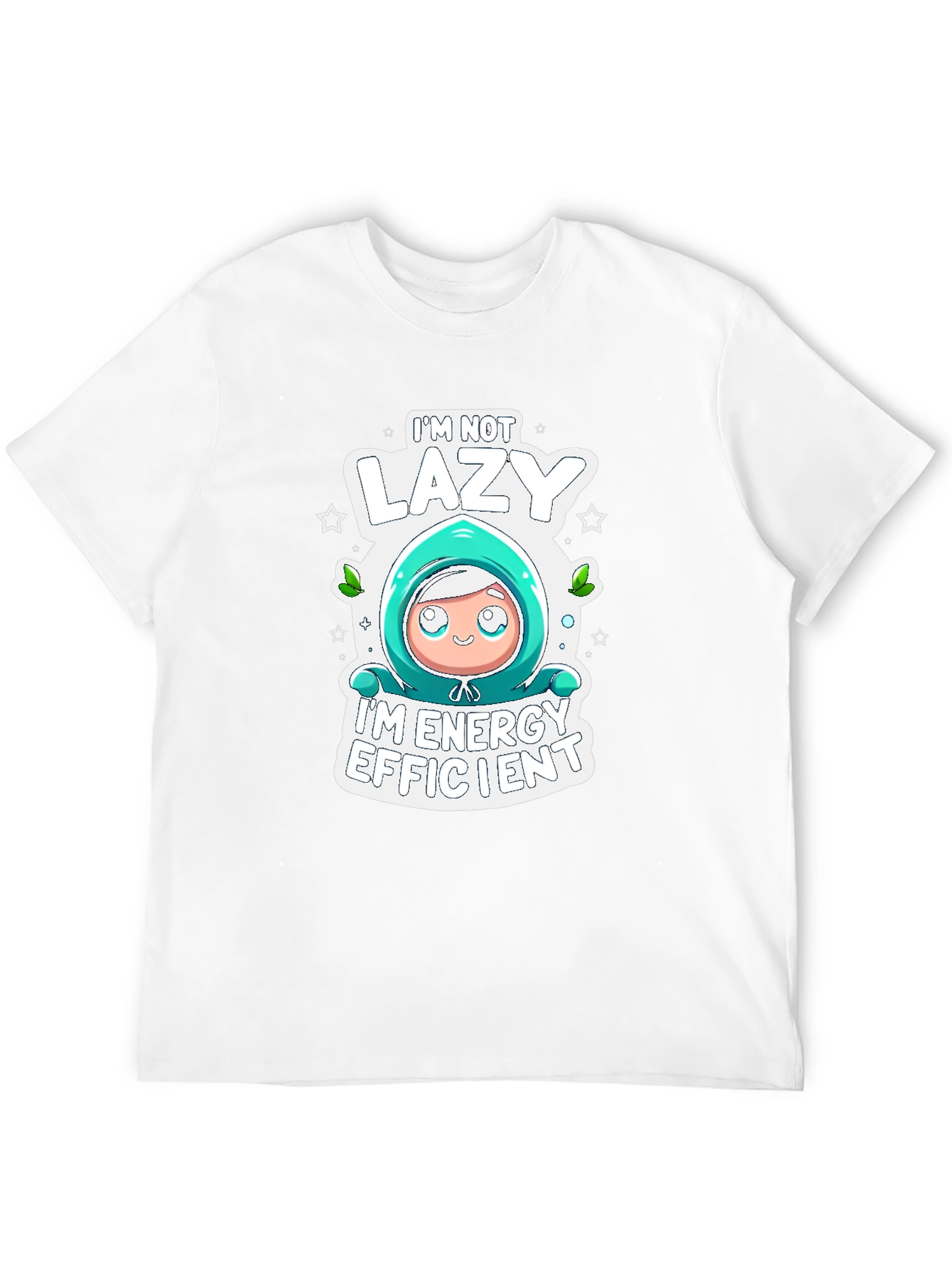 Lazy Energy Efficient Graphic T-Shirt