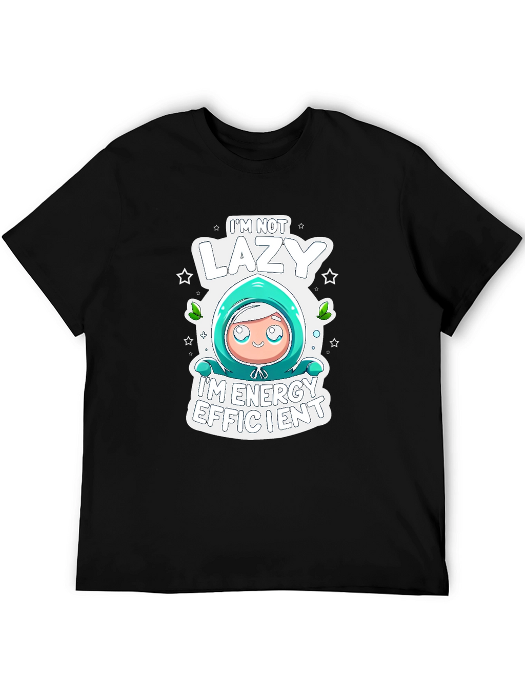 Lazy Energy Efficient Graphic T-Shirt