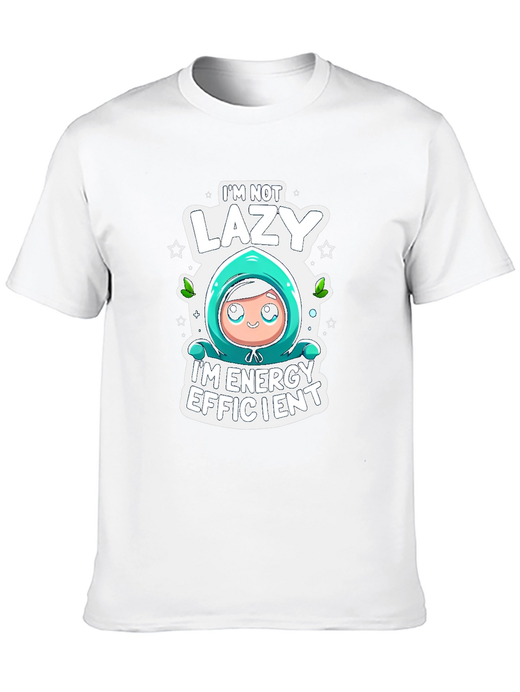 Lazy Energy Efficient Graphic T-Shirt
