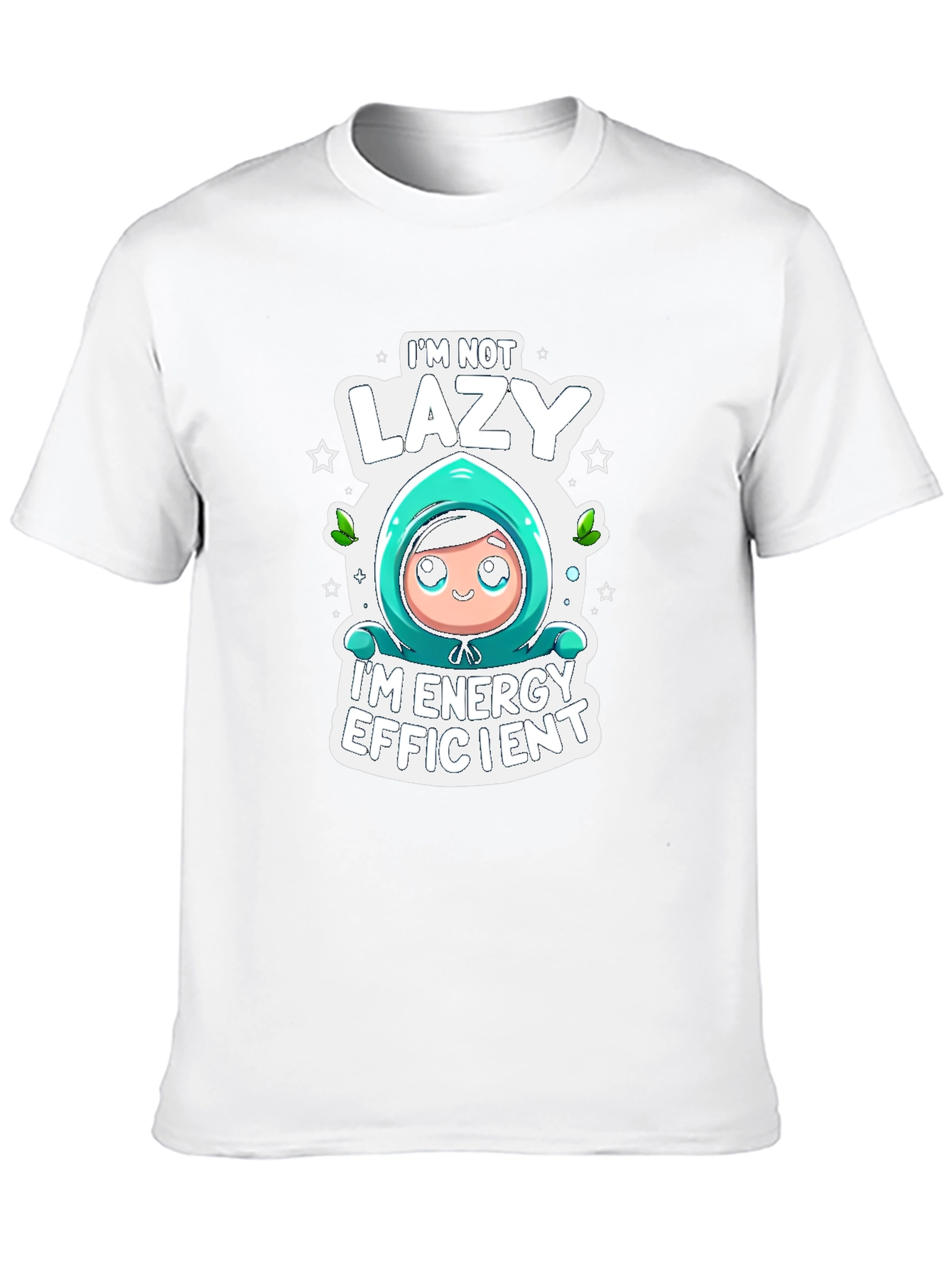 Lazy Energy Efficient Graphic T-Shirt