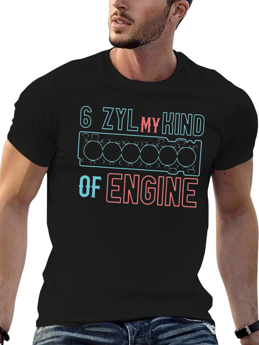 6 ZYL My Kind of Engine Graphic Tee