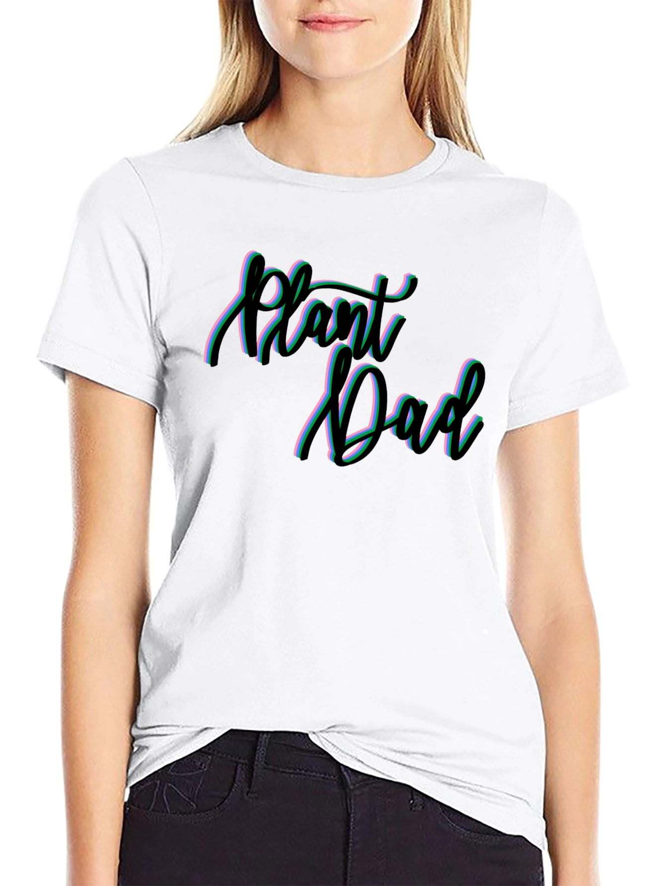 Plant Dad Graphic Tee - Black T-Shirt