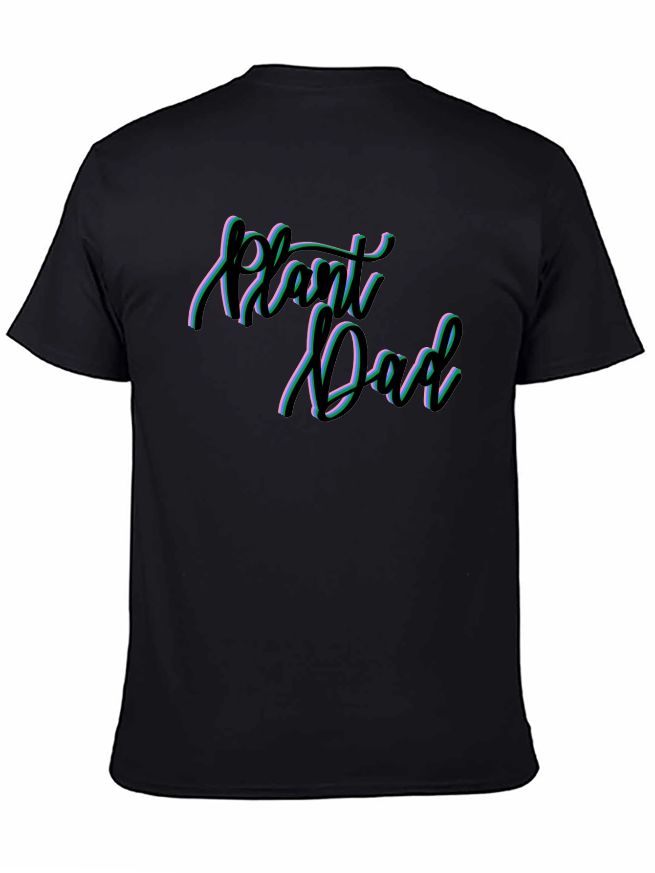 Plant Dad Graphic Tee - Black T-Shirt