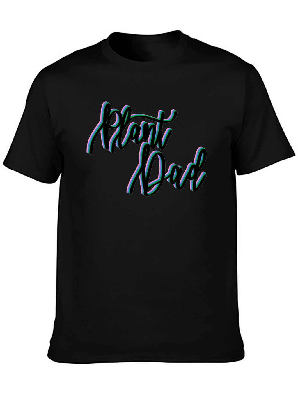 Plant Dad Graphic Tee - Black T-Shirt