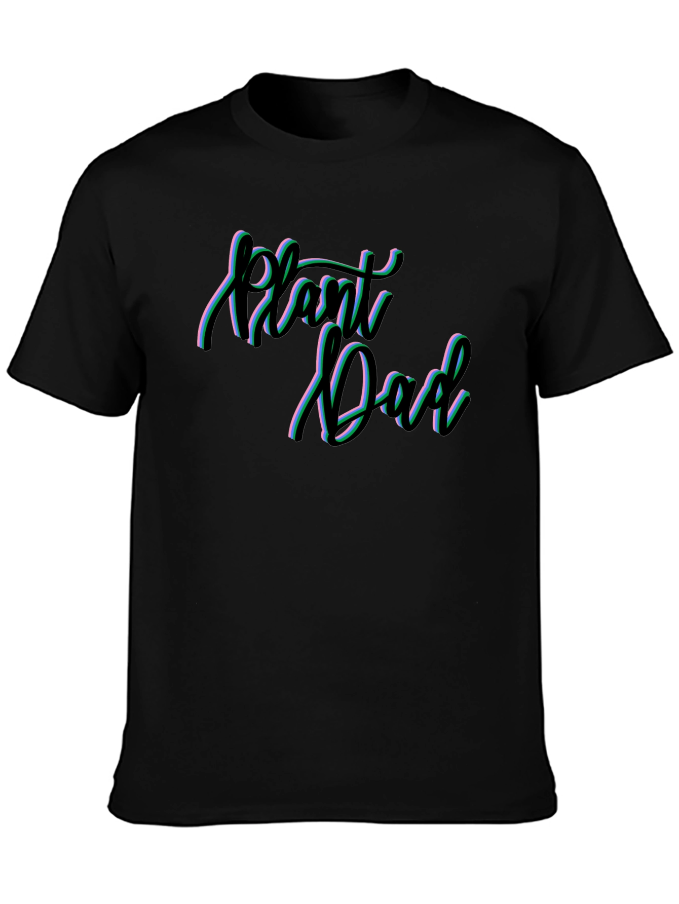 Plant Dad Graphic Tee - Black T-Shirt