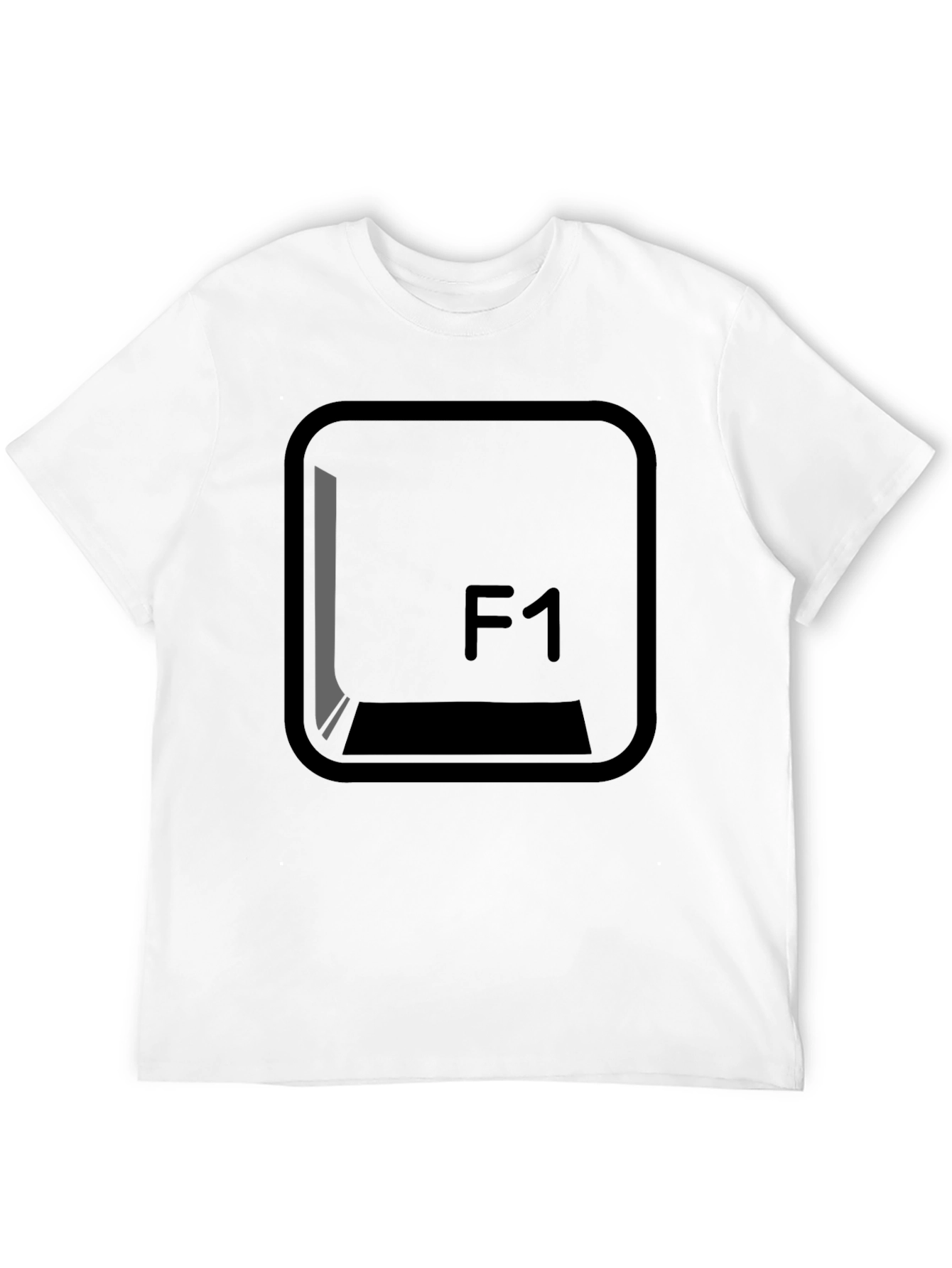 F1 Keyboard Key T-Shirt - Programmer Humor Tee