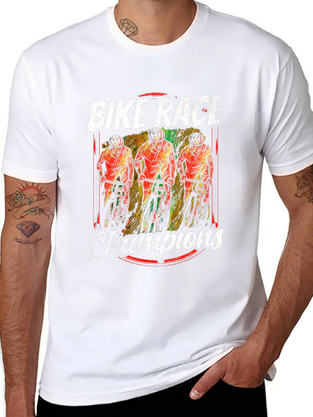 Bike Race Champions Graphic T-Shirt