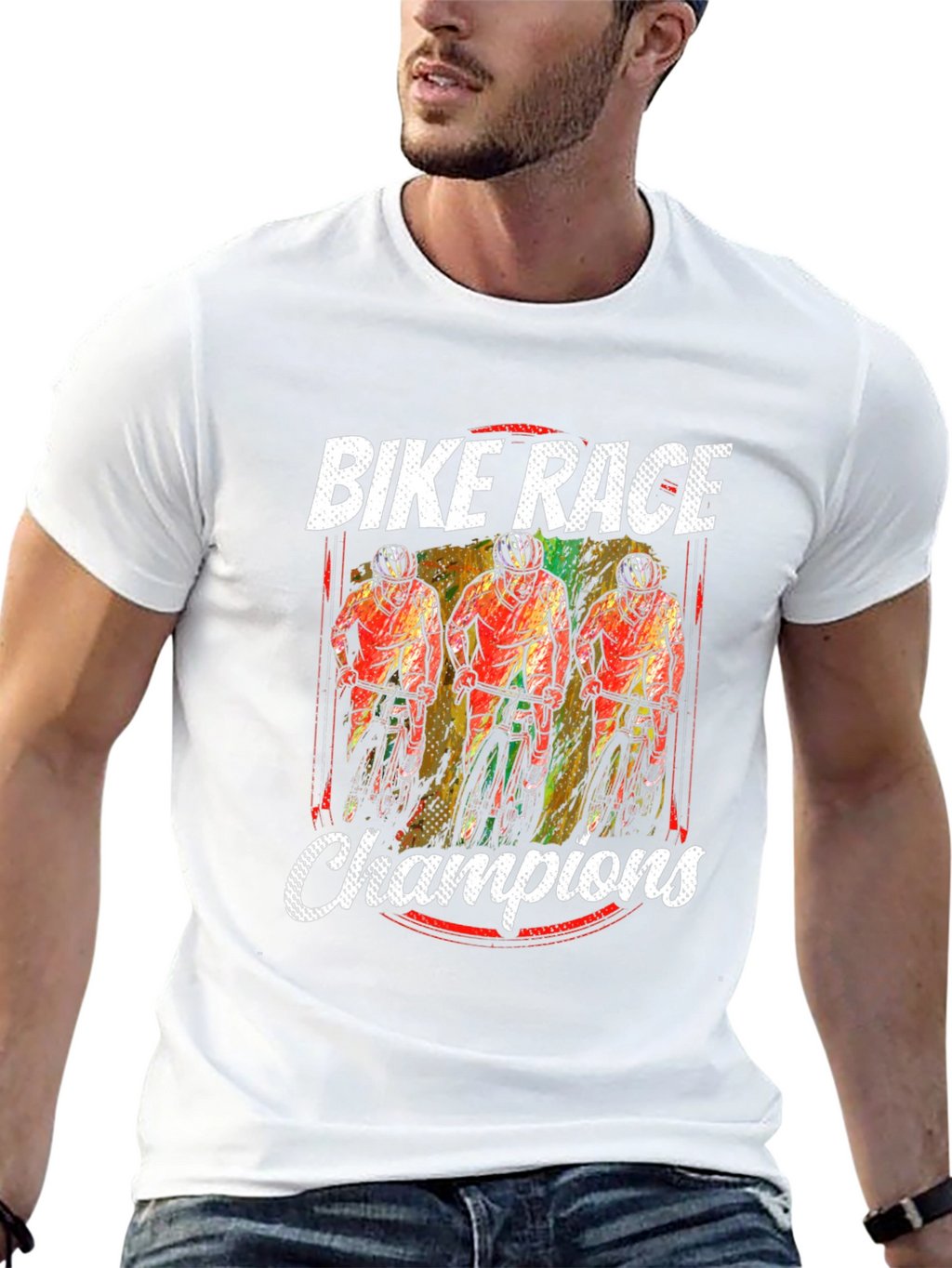 Bike Race Champions Graphic T-Shirt