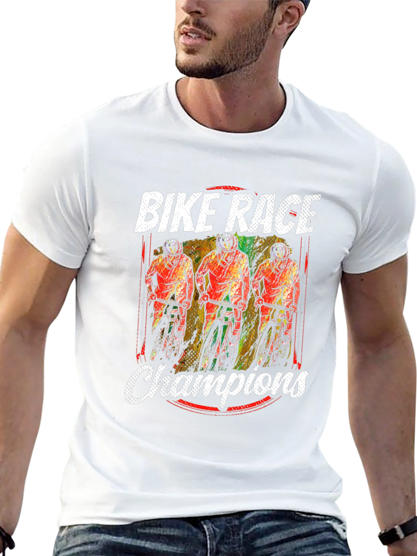 Bike Race Champions Graphic T-Shirt