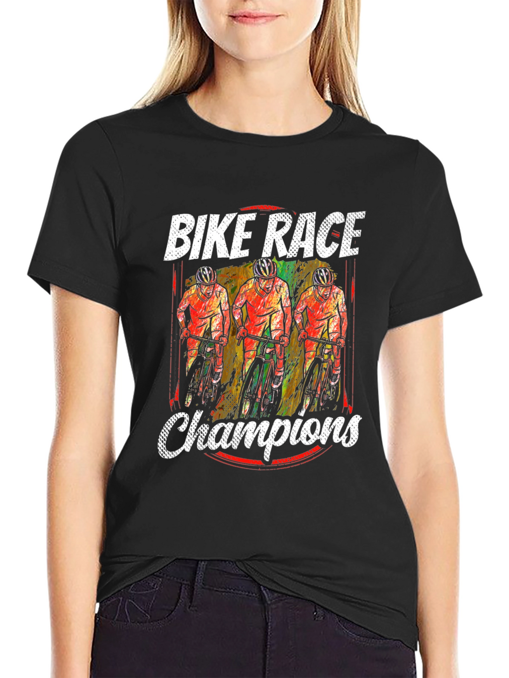 Bike Race Champions Graphic T-Shirt