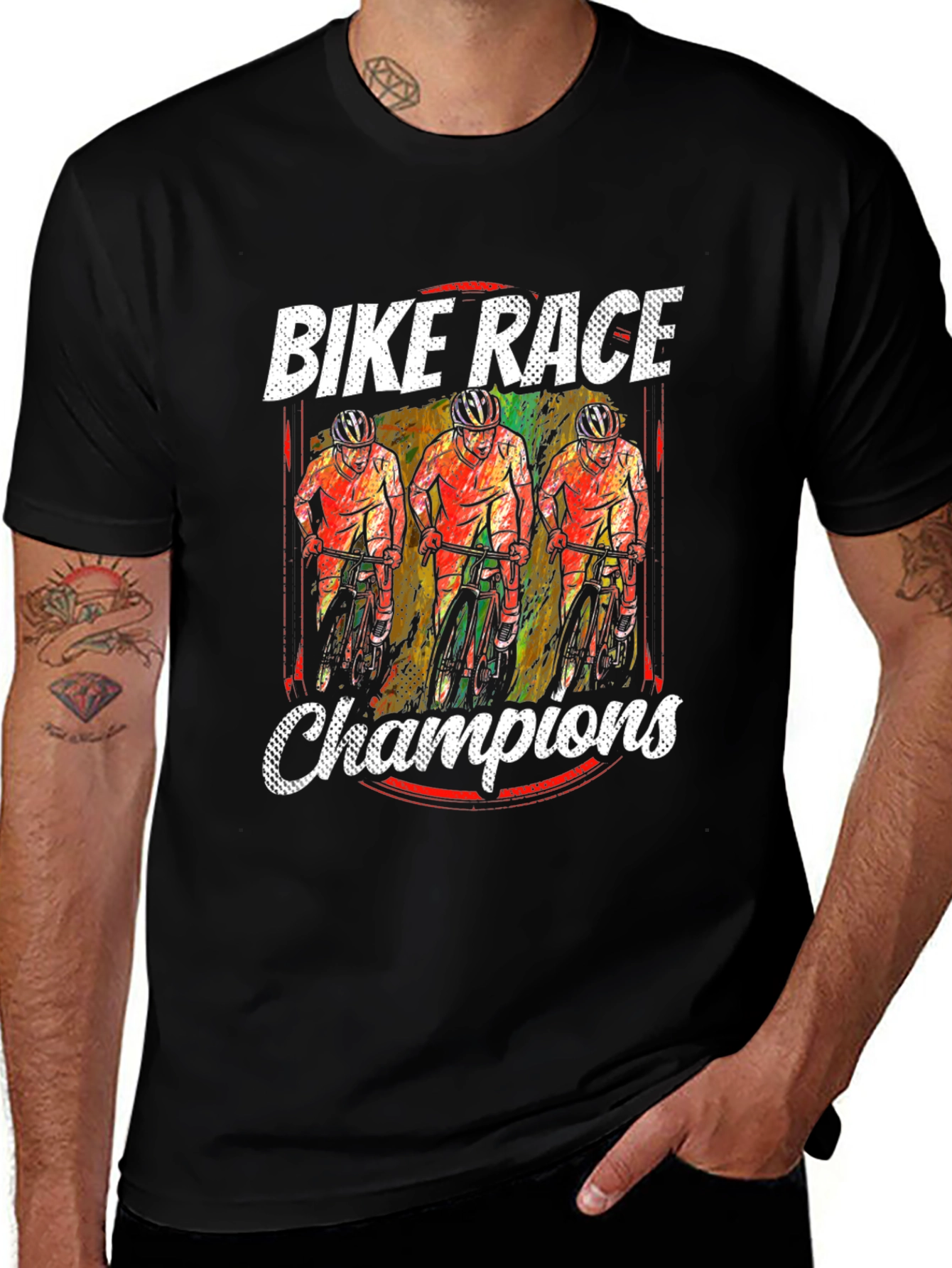 Bike Race Champions Graphic T-Shirt
