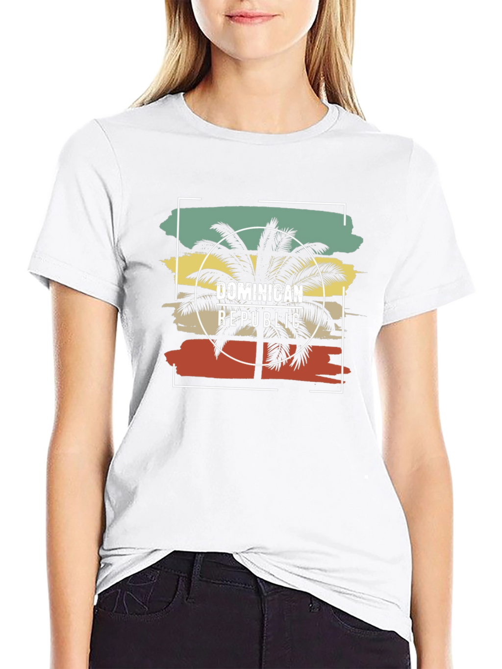 Dominican Republic Palm Tee