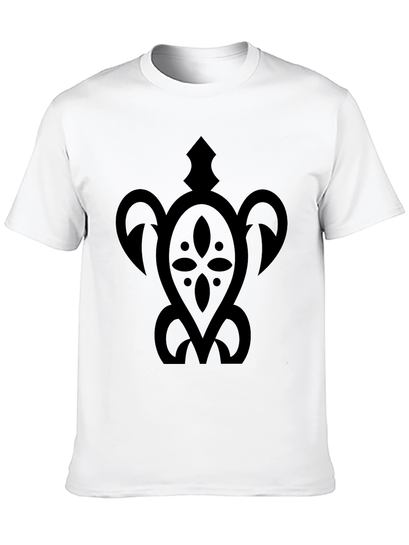 Black Turtle Graphic Tee - Casual Style