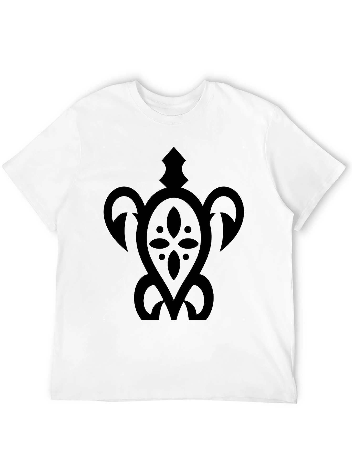 Black Turtle Graphic Tee - Casual Style