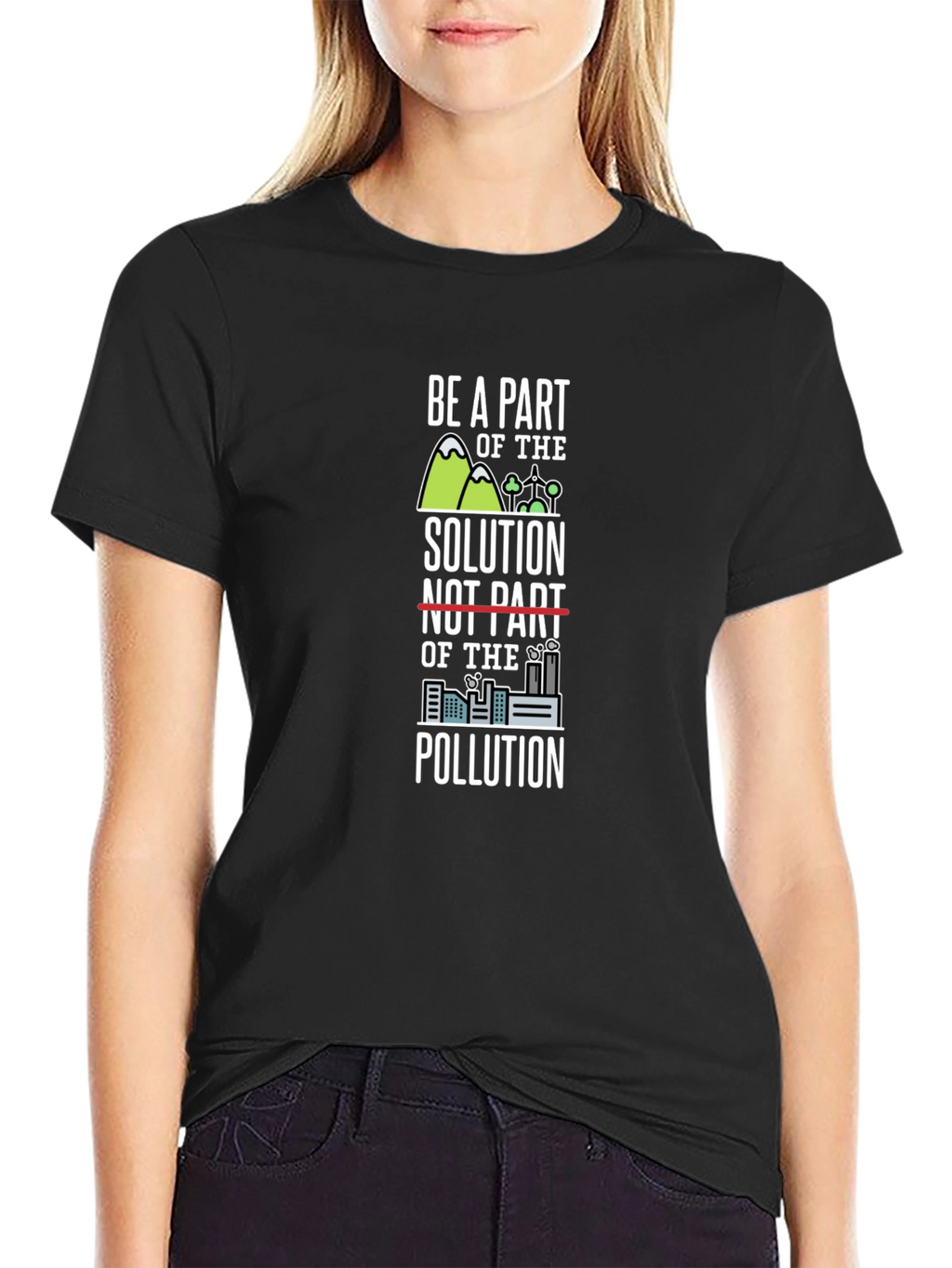 Eco-Friendly Be A Part of the Solution Graphic Tee