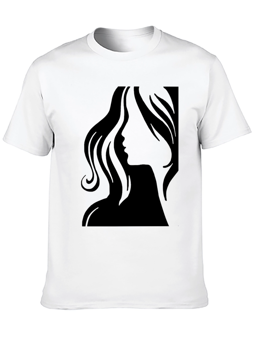 Silhouette Woman Tee - Cool Graphic T-Shirt