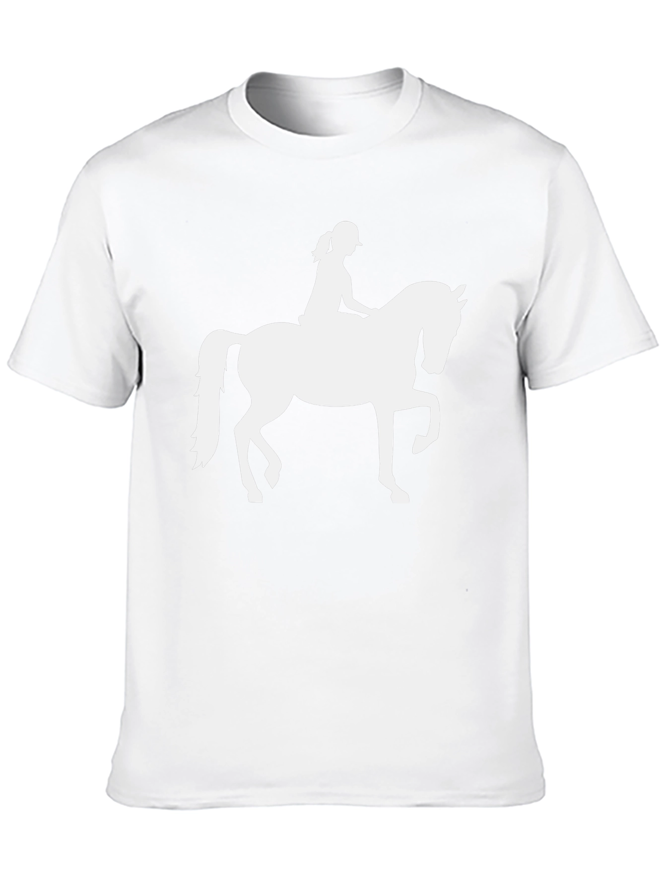 Equestrian Rider Graphic Tee - Horse Lover Shirt