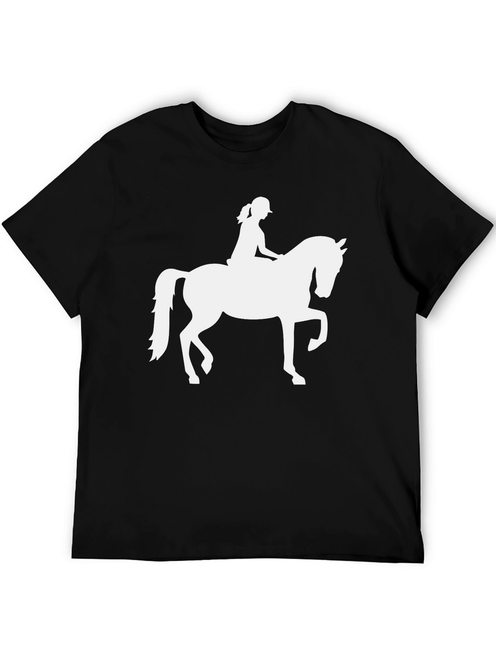 Equestrian Rider Graphic Tee - Horse Lover Shirt