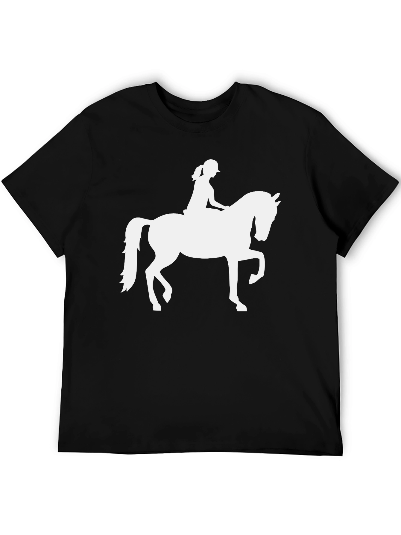 Equestrian Rider Graphic Tee - Horse Lover Shirt