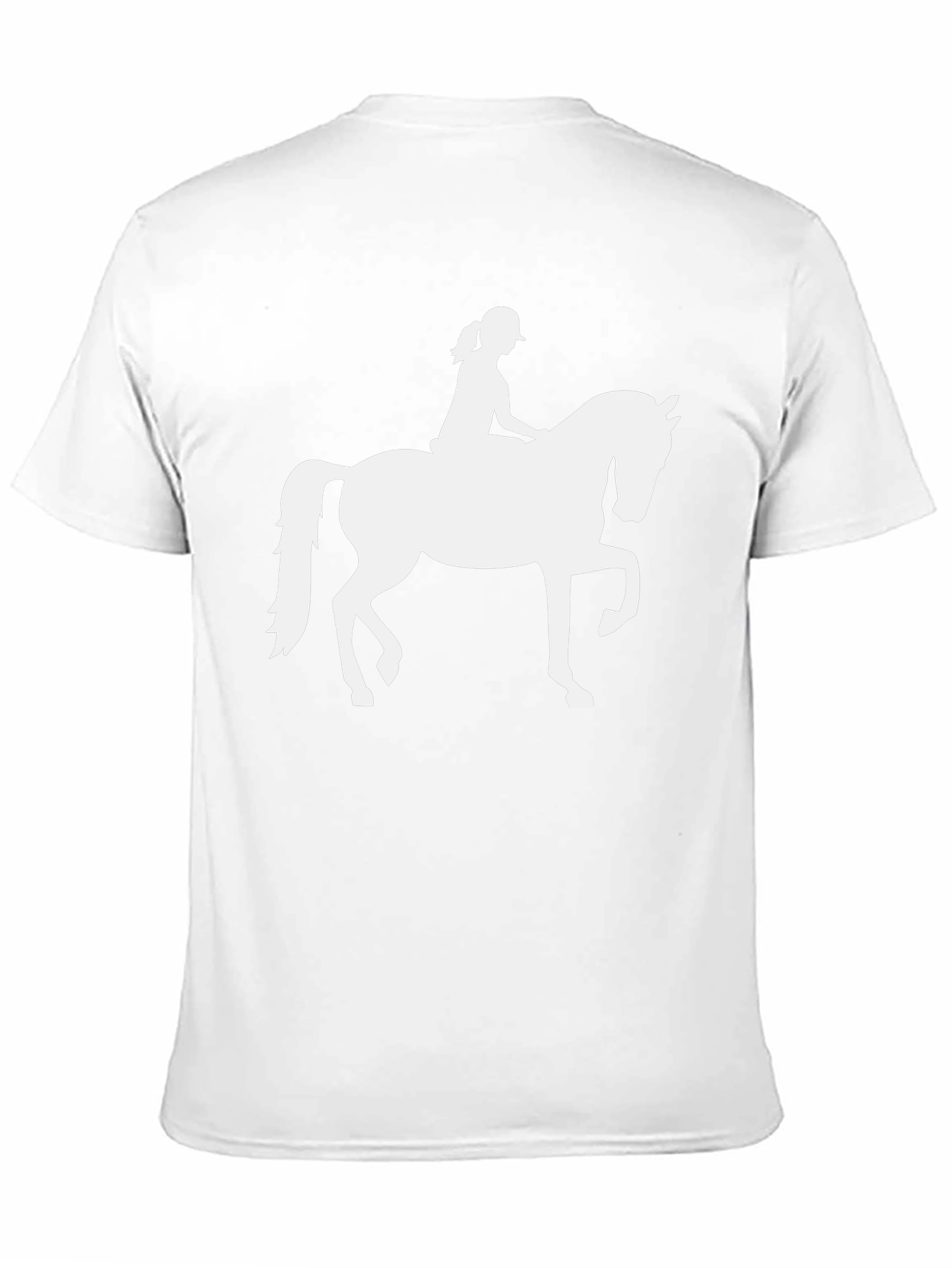 Equestrian Rider Graphic Tee - Horse Lover Shirt