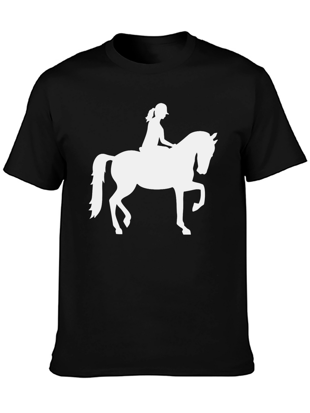 Equestrian Rider Graphic Tee - Horse Lover Shirt