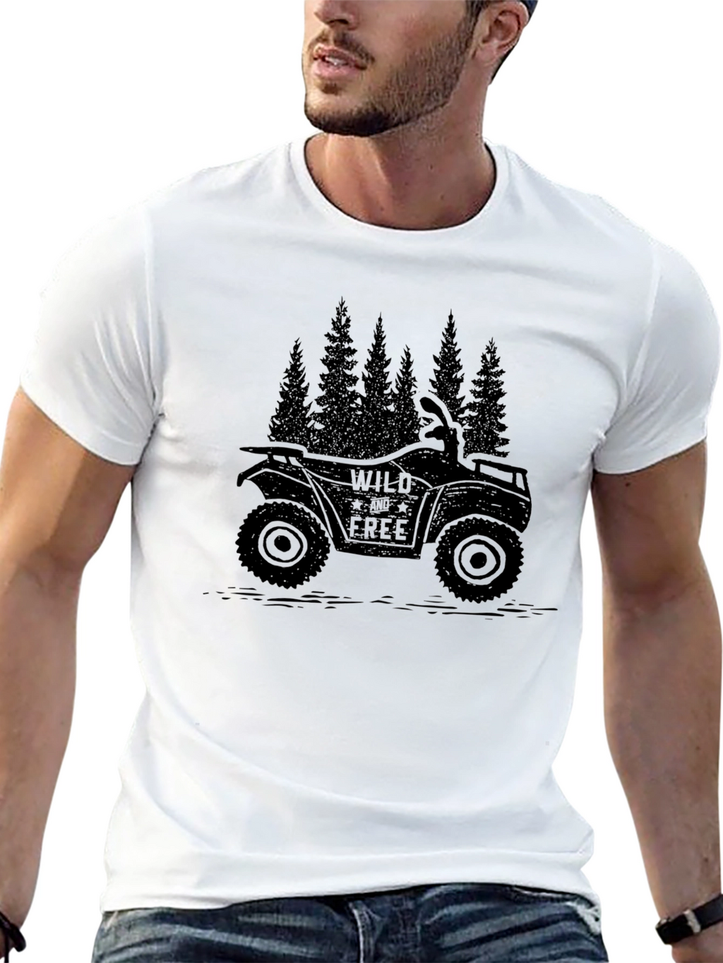 Wild and Free ATV T-Shirt