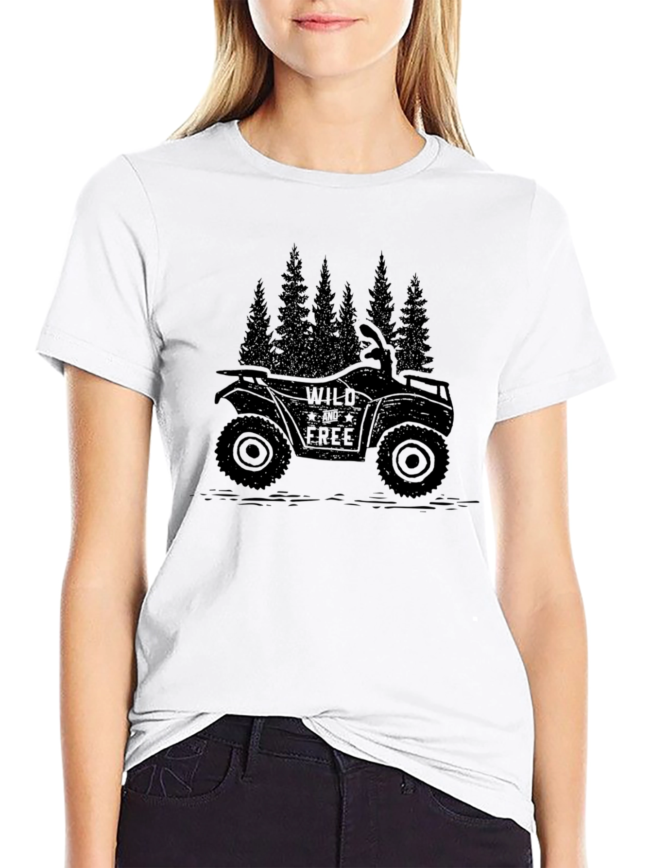 Wild and Free ATV T-Shirt