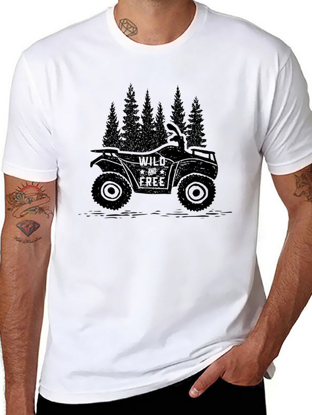 Wild and Free ATV T-Shirt