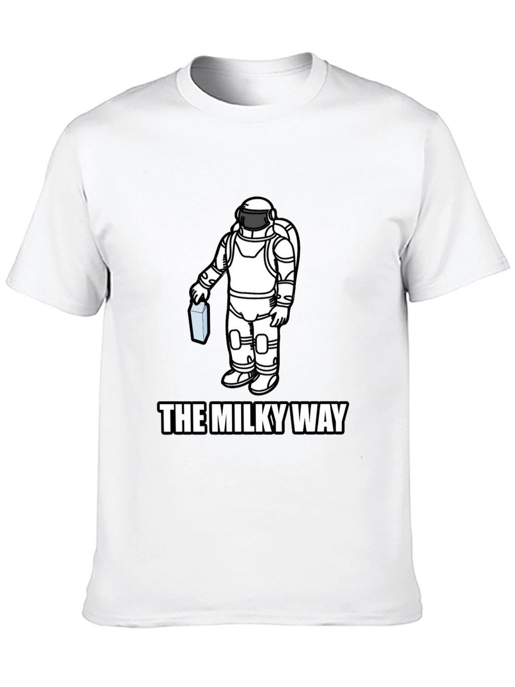 The Milky Way Astronaut Graphic T-Shirt