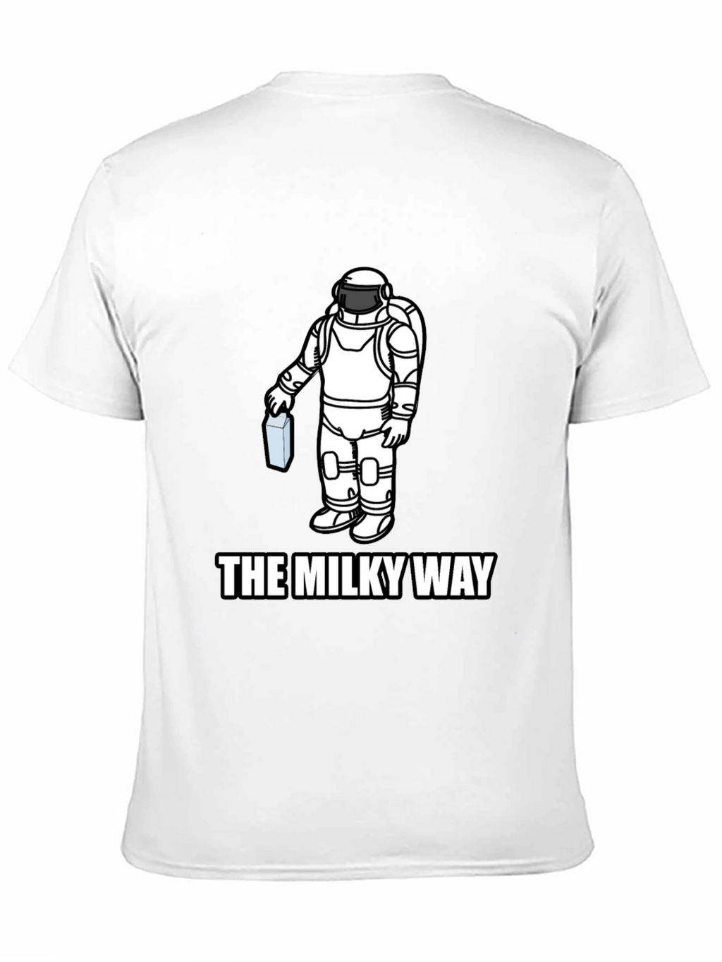 The Milky Way Astronaut Graphic T-Shirt