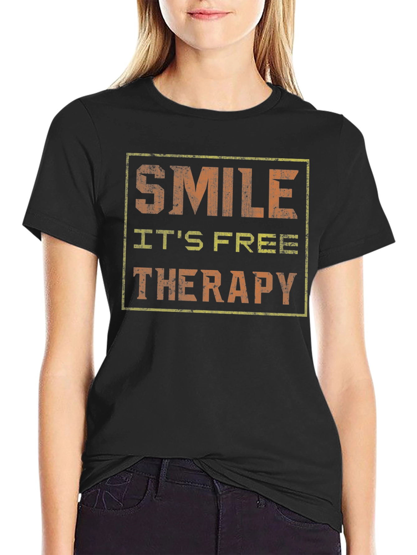 Smile Its Free Therapy T-Shirt