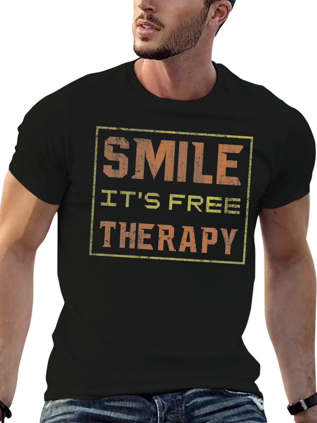 Smile Its Free Therapy T-Shirt