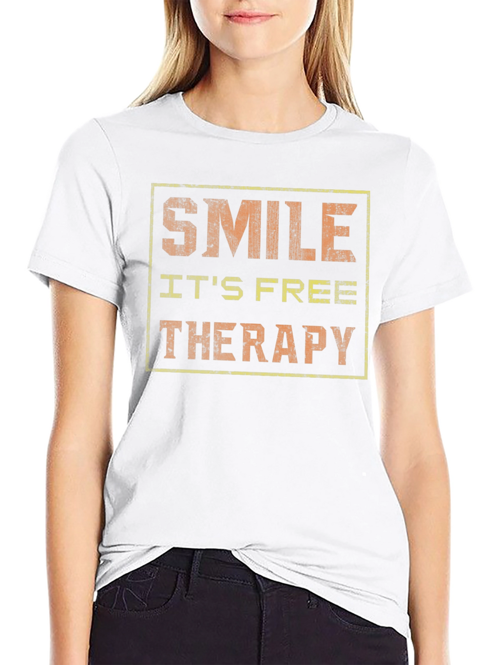 Smile Its Free Therapy T-Shirt