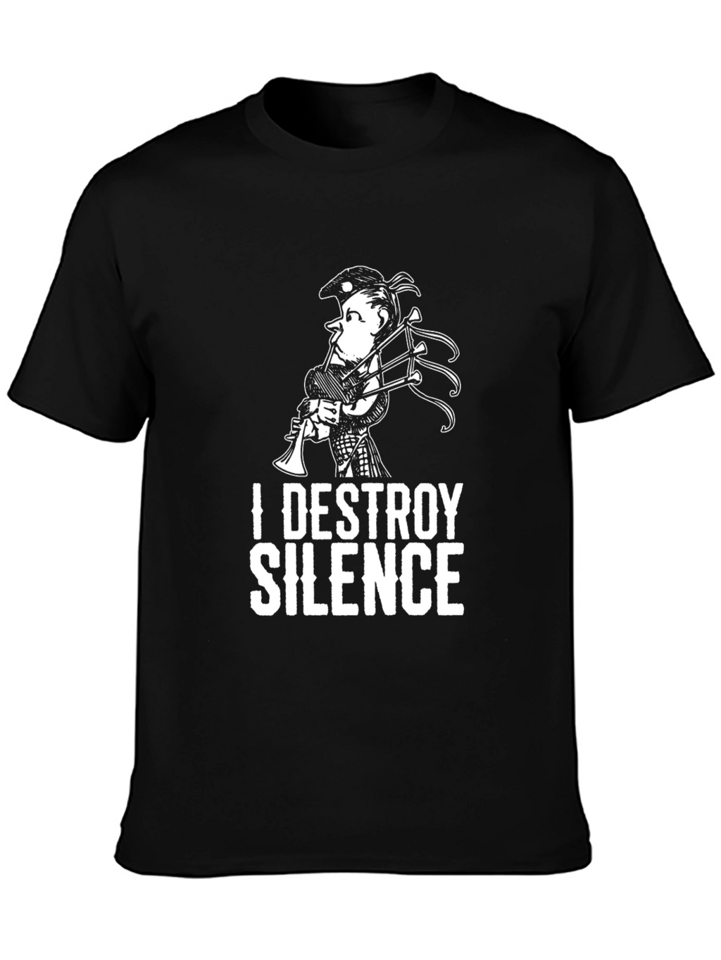 Destroy Silence Graphic Tee