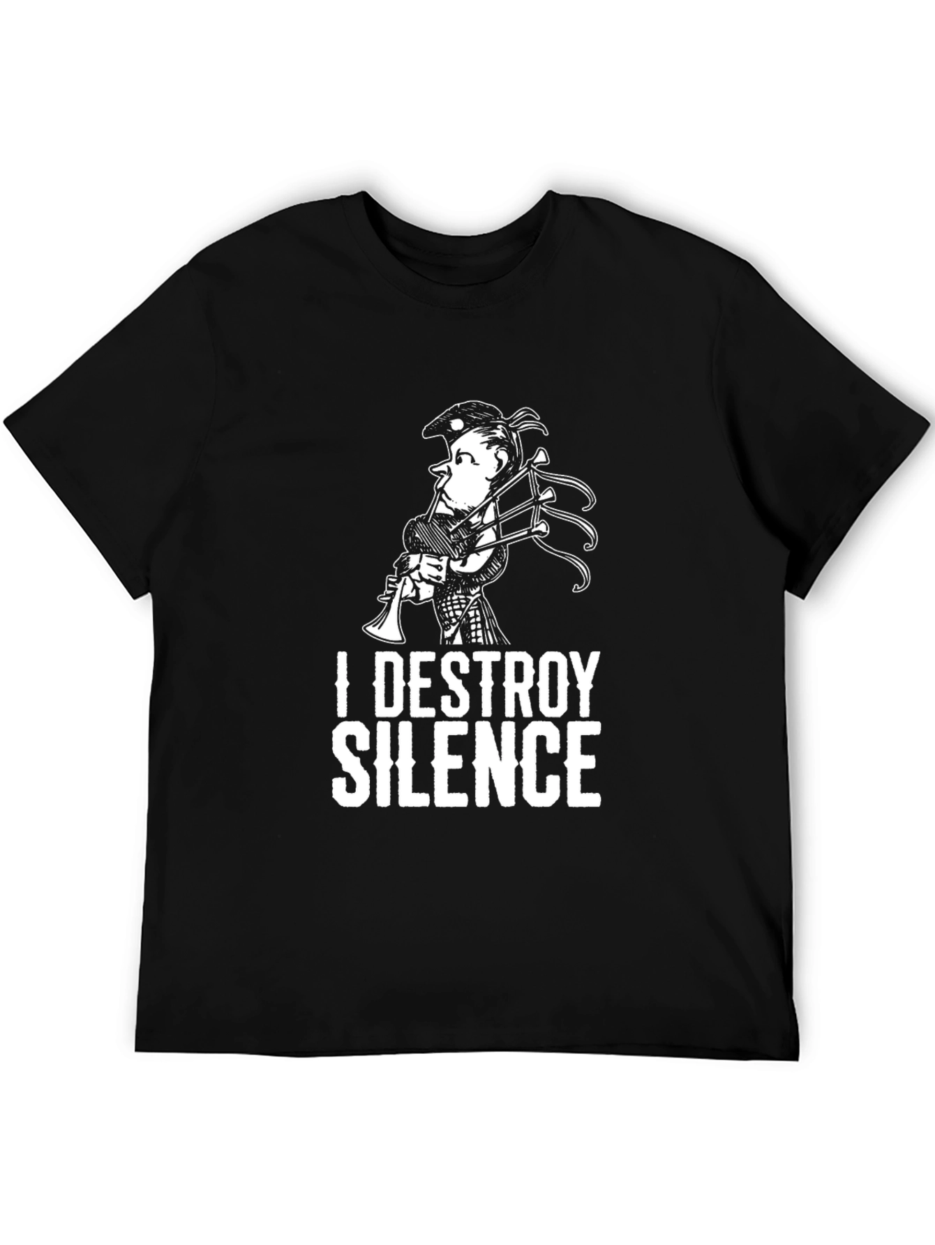 Destroy Silence Graphic Tee