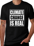 Climate Change Is Real Graphic T-Shirt