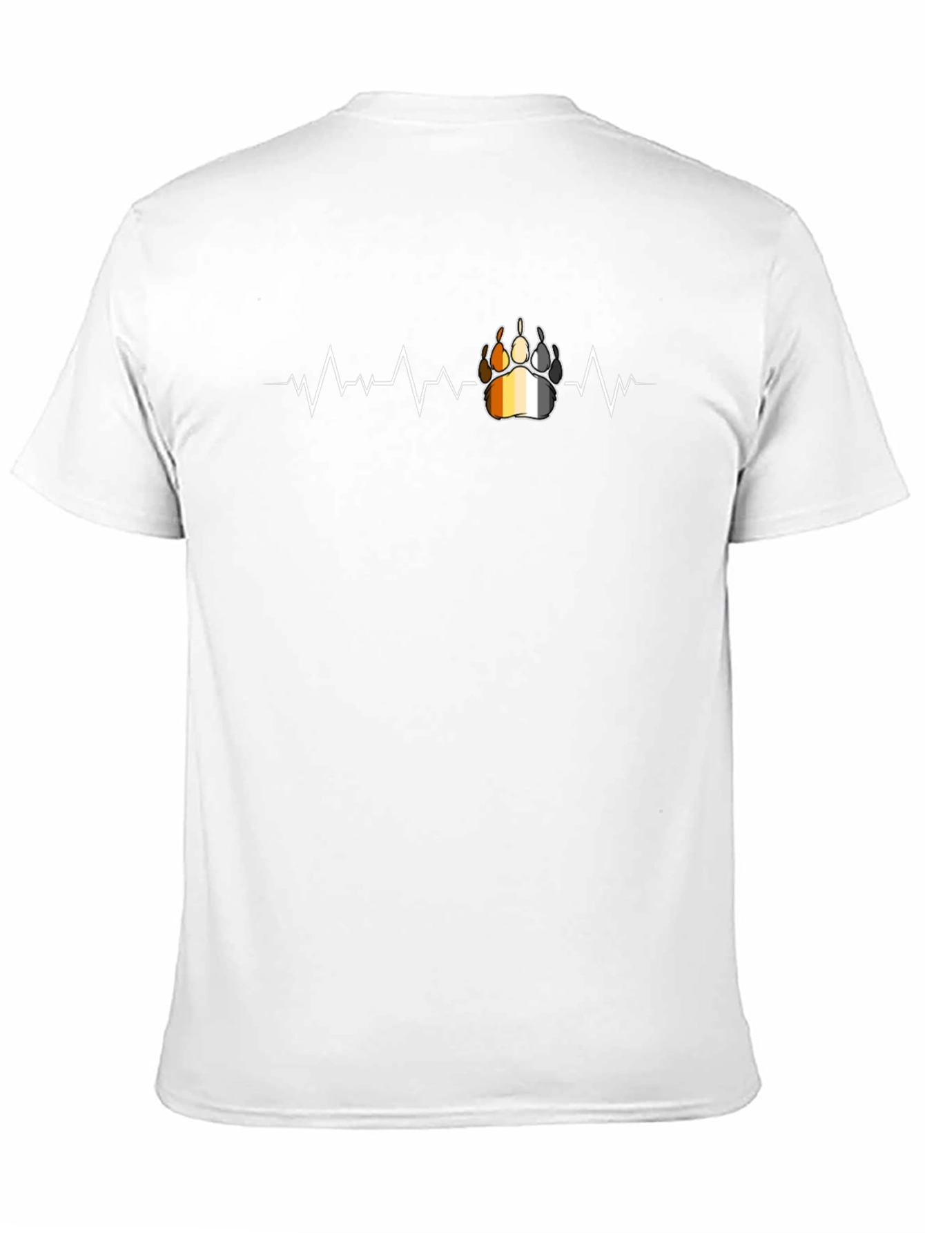 Bear Paw Heartbeat T-Shirt - Pride
