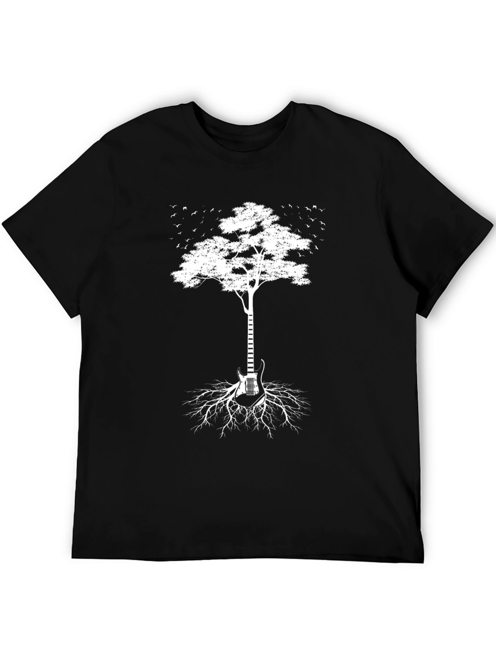 Guitar Tree T-Shirt - Music Lover Tee