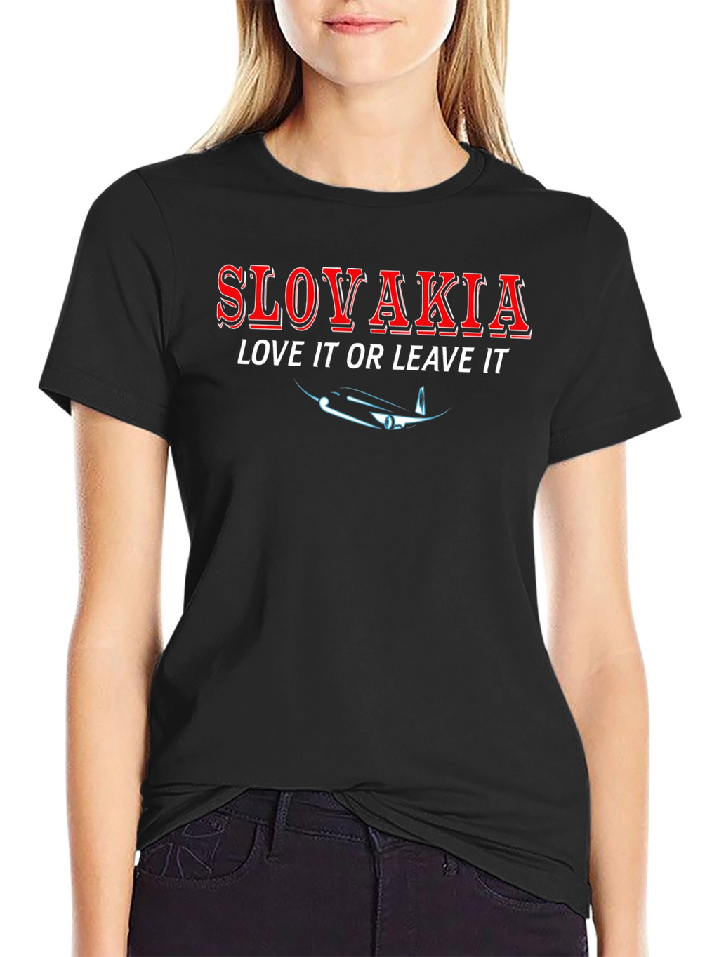 Slovakia Love It Or Leave It Graphic Tee