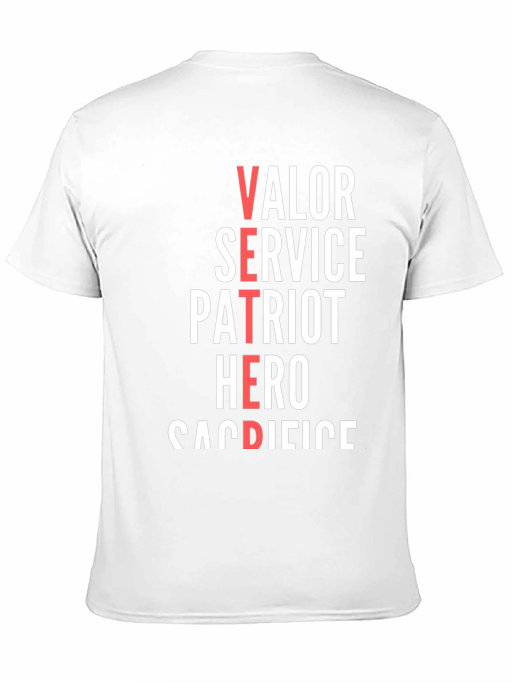 Veteran Valor Patriot Hero Sacrifice T-Shirt