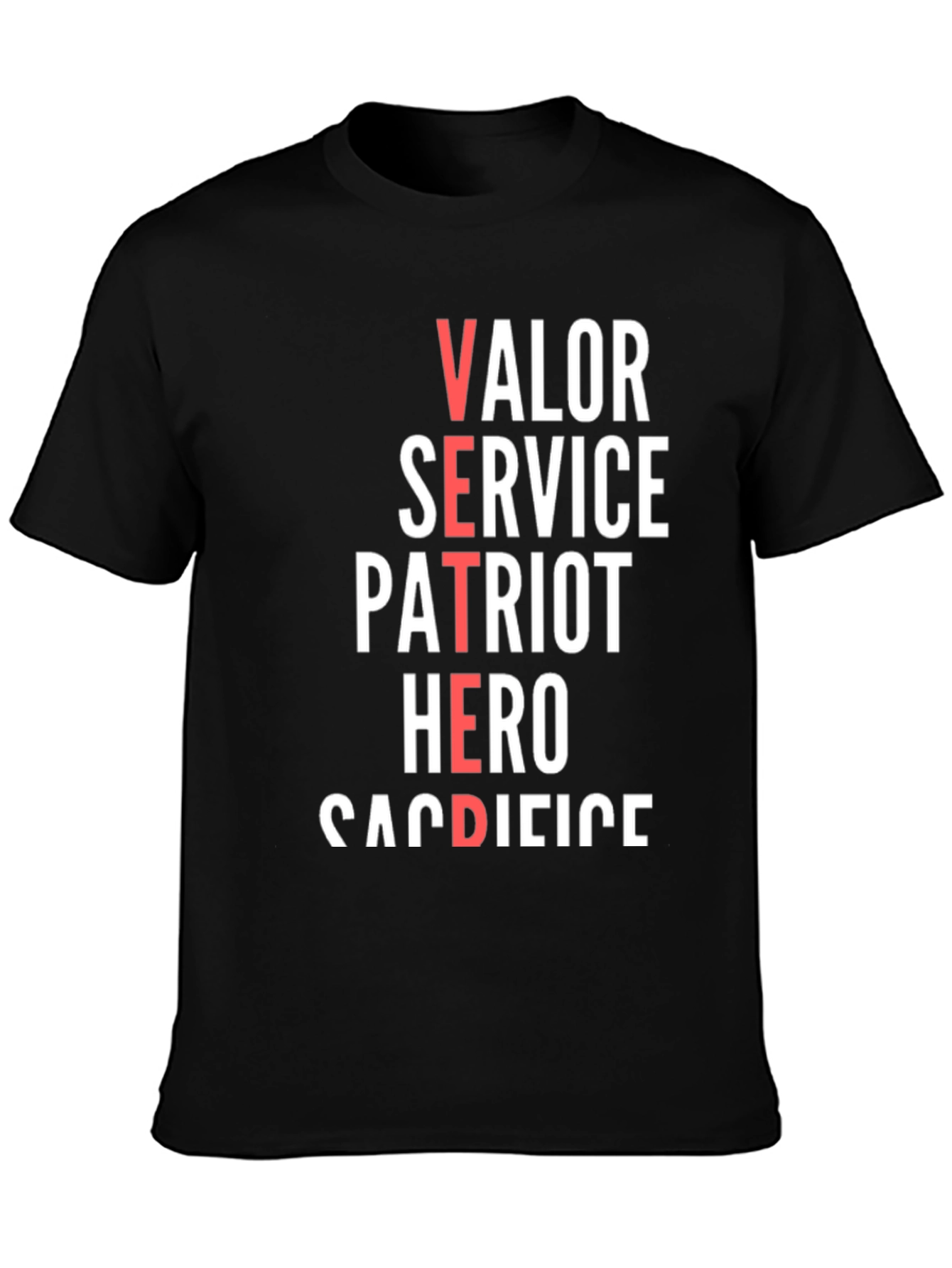 Veteran Valor Patriot Hero Sacrifice T-Shirt